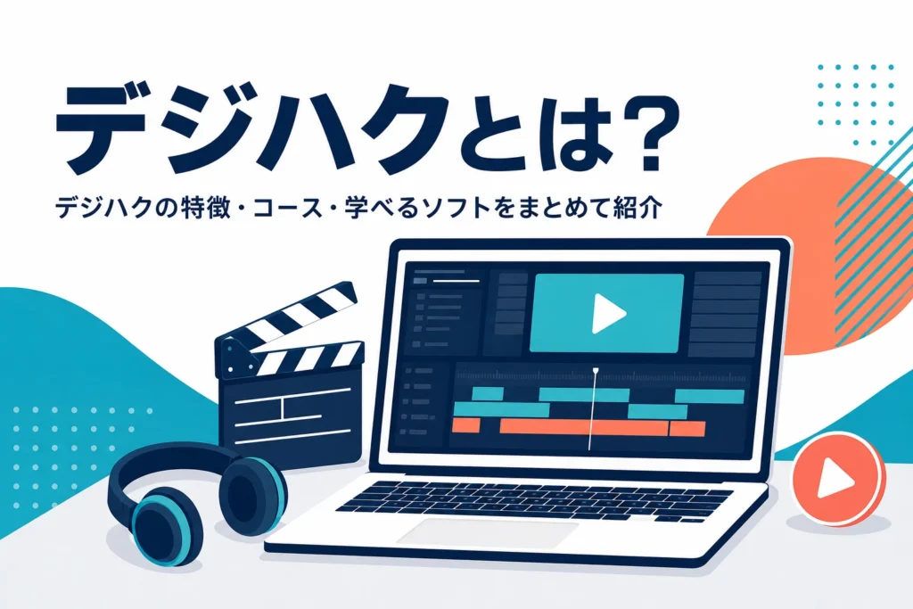 デジハクの特徴・コース・学べるソフトを紹介する記事のアイキャッチ